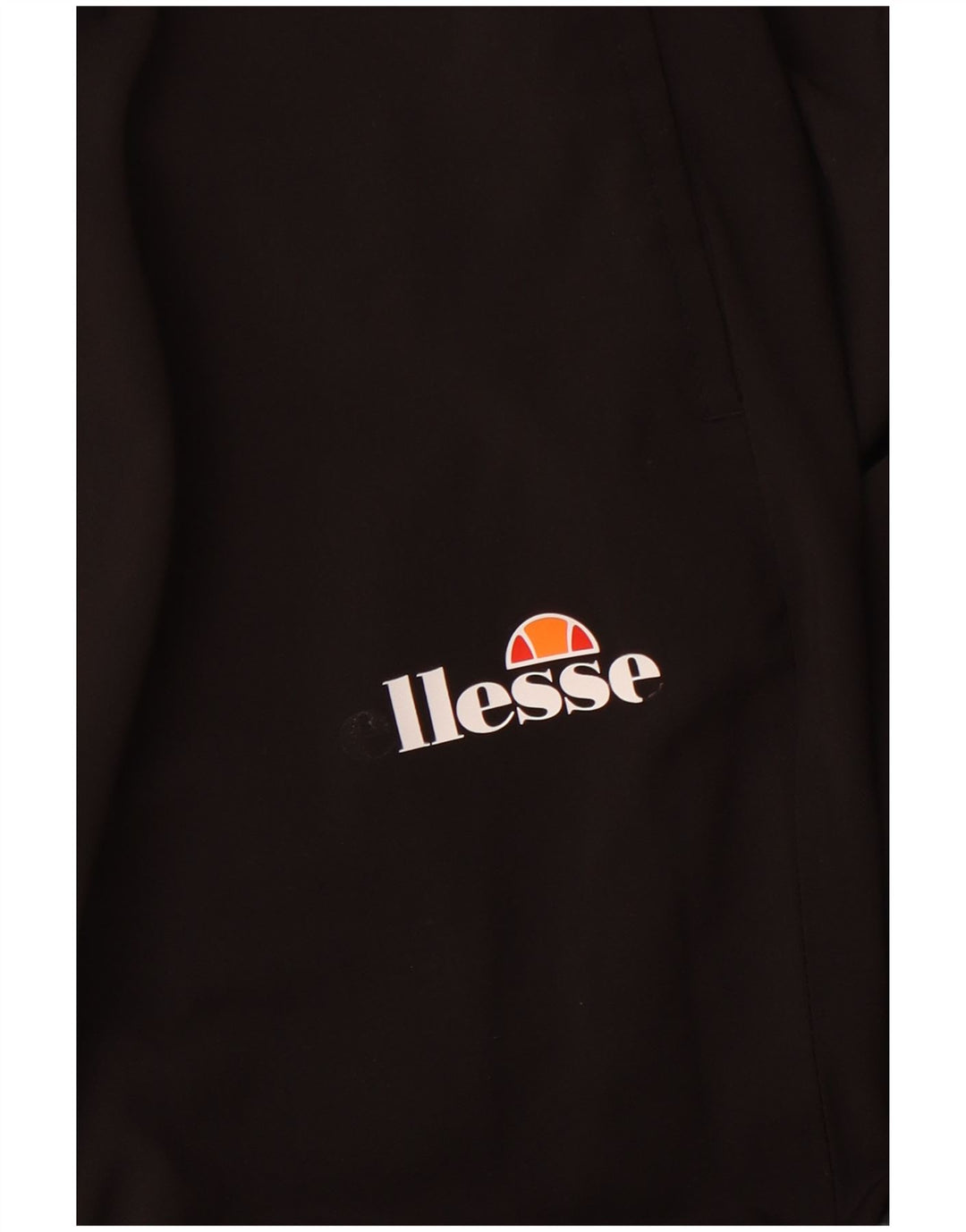 Calça de treino feminina ELLESSE Joggers Reino Unido 12 algodão preto médio
