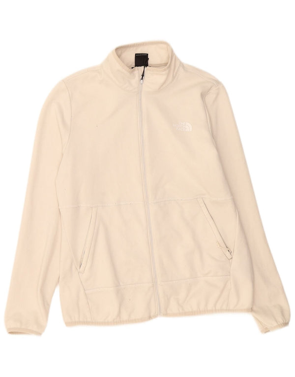 Jaqueta de treino feminina The North Face UK 14 poliéster bege médio