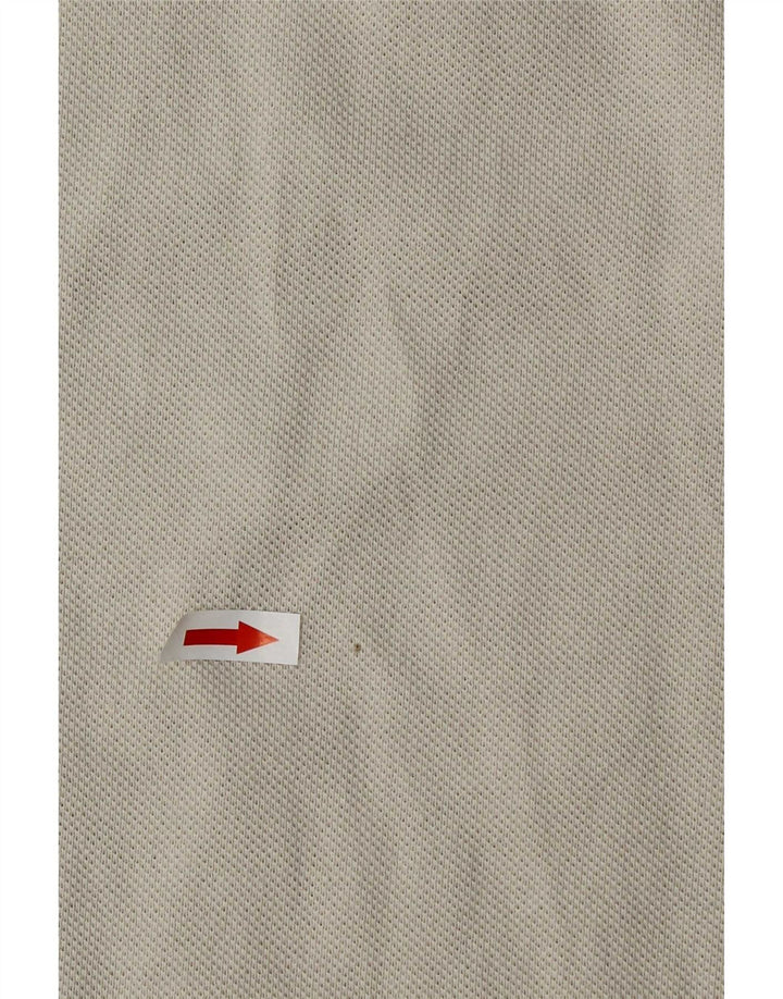 Camisa polo masculina Woolrich grande algodão bege