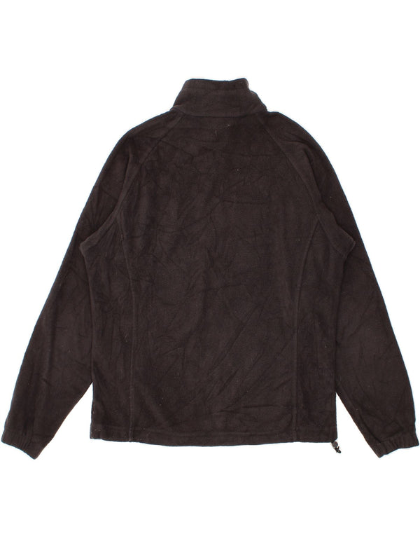 Jaqueta de lã feminina COLUMBIA UK 14 poliéster preto médio