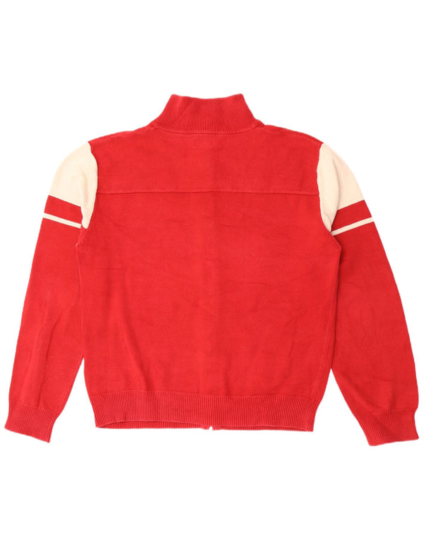 Suéter cardigã masculino Levi's XL vermelho colorblock
