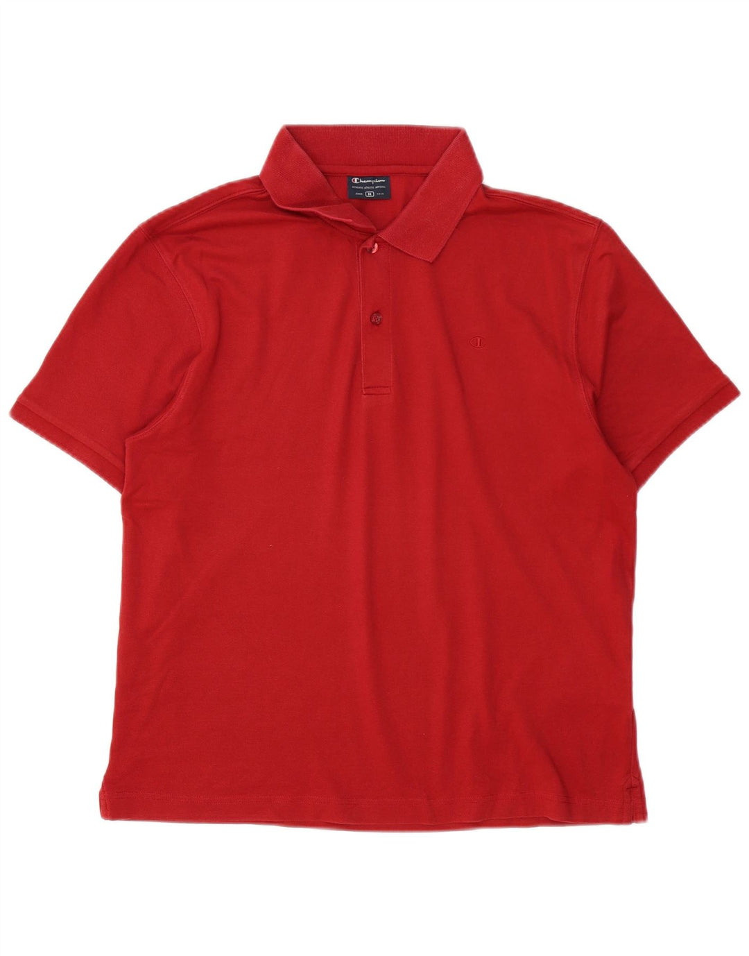 Camisa polo masculina Champion médio algodão vermelho