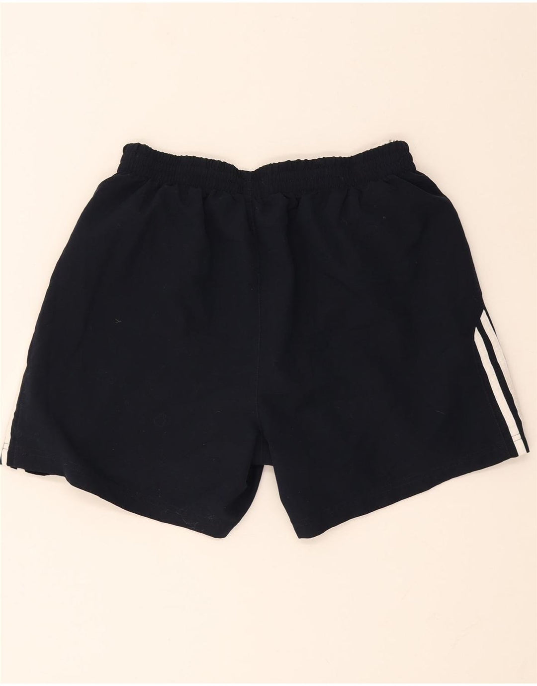 Shorts esportivos masculinos Adidas grandes poliéster azul marinho