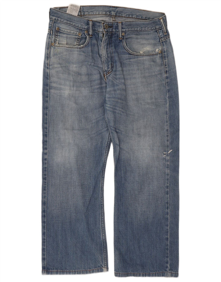 Jeans retos masculinos LEVI'S W32 L26 algodão azul