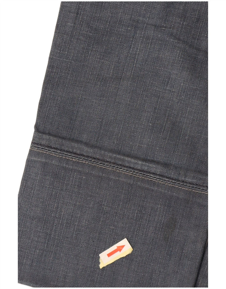 Calças cortadas femininas Levi's W30 L24 algodão azul