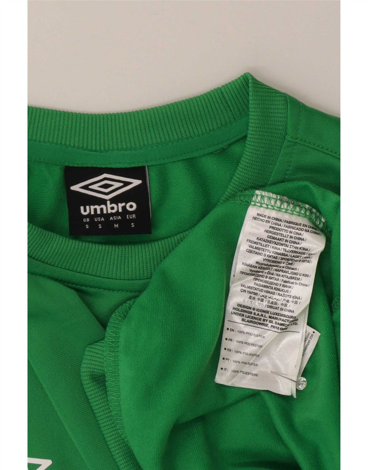 Umbro moletom masculino jumper pequeno verde poliéster