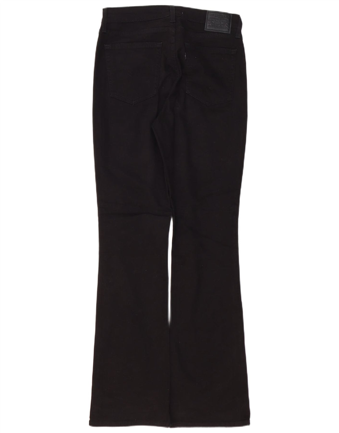 Calça jeans feminina LEVI'S 725 cintura alta bootcut W30 L32 algodão preto