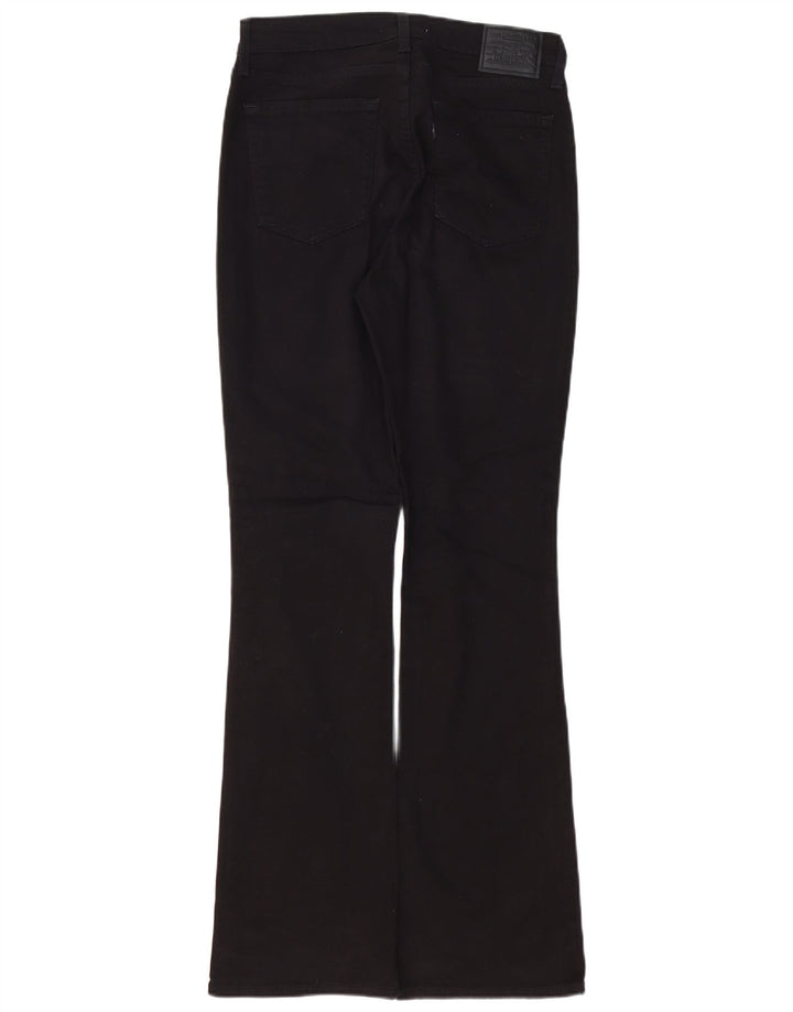 Calça jeans feminina LEVI'S 725 cintura alta bootcut W30 L32 algodão preto