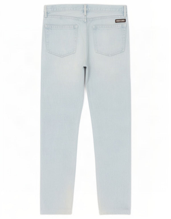 Jeans retos masculinos Burberry W30 L32 algodão azul