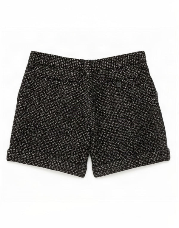 Dolce & Gabbana Shorts feminino casual IT 40 pequeno W26 preto manchado
