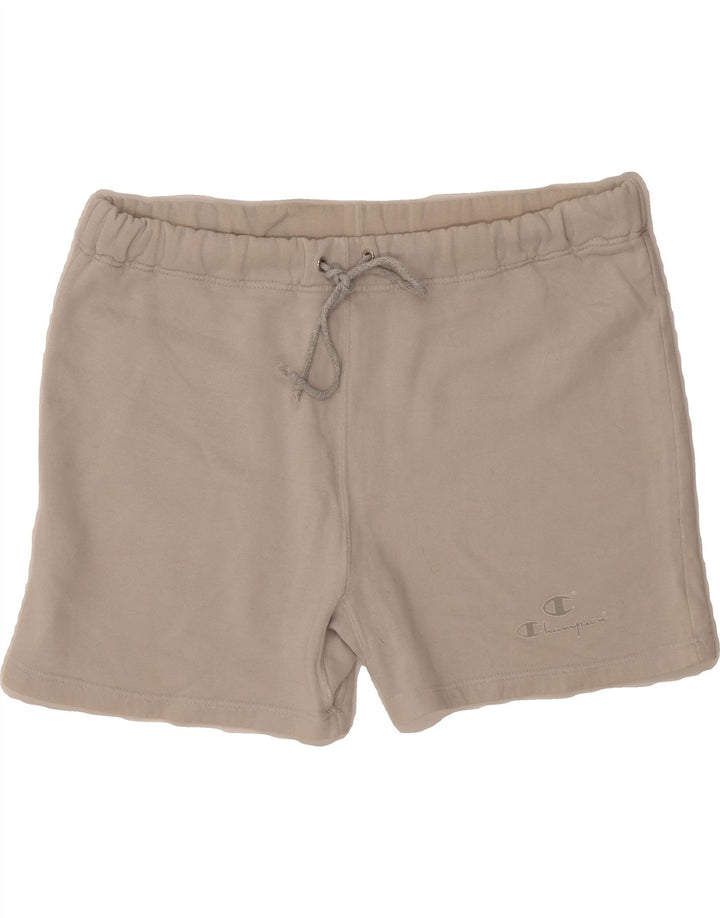 CHAMPION Mens Sport Shorts Large  Grey Cotton Vintage Champion and Second-Hand Champion from Messina Hembry 