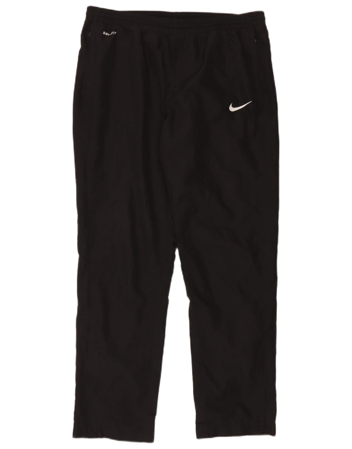 Calça de treino masculina Nike Dri Fit grande poliéster preto