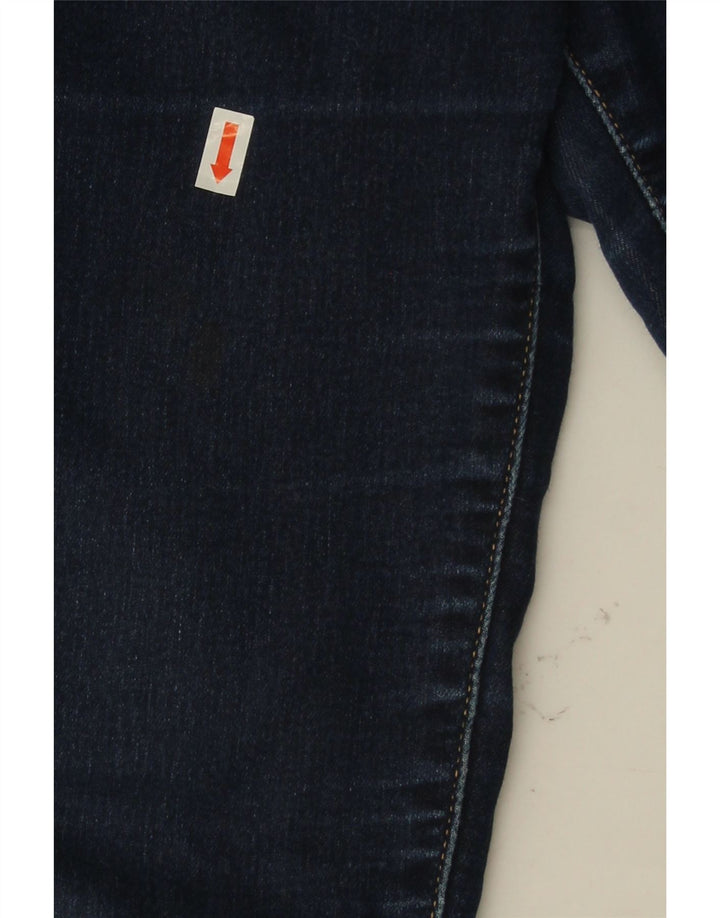 Calça jeans feminina LEVI'S 712 Slim W29 L30 azul marinho algodão