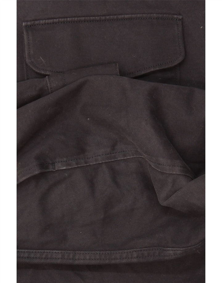 Camisa masculina Reiss grande algodão azul marinho