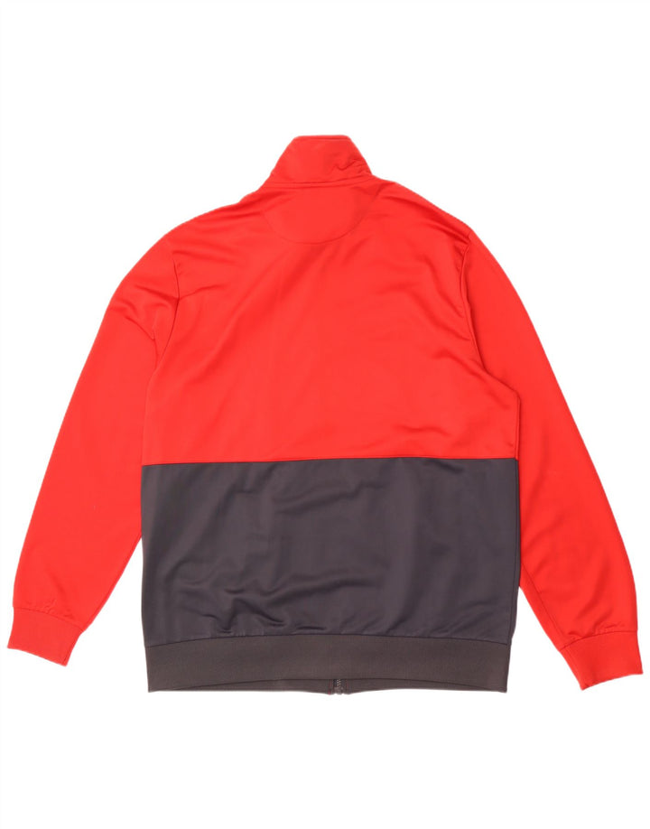 Lotto Mens Treino Top Jacket 2XL Vermelho Colorblock