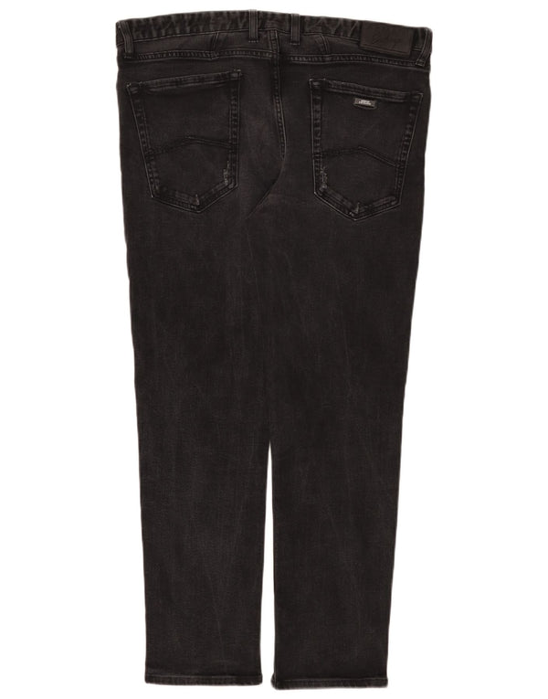 Armani Exchange Masculino J22 Tapered Jeans W34 L27 Algodão Preto