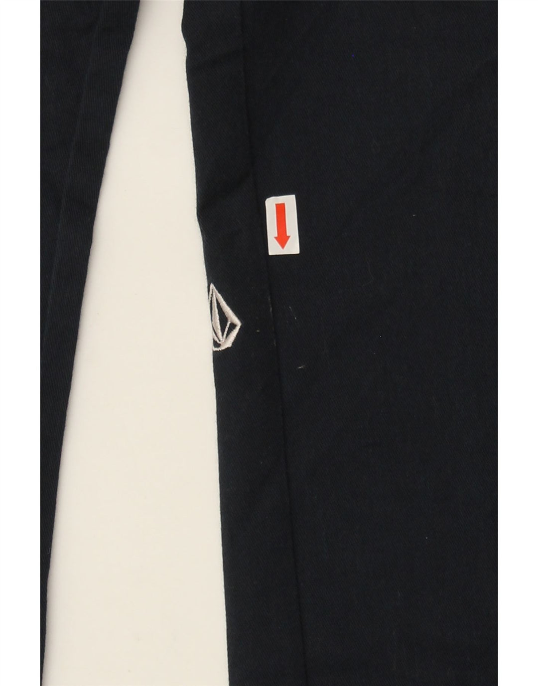 VOLCOM Mens Straight Chino Trousers W28 L28 Navy Blue Cotton Vintage Volcom and Second-Hand Volcom from Messina Hembry 