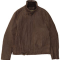 Jaqueta de couro masculina básica IT 52 XL couro marrom