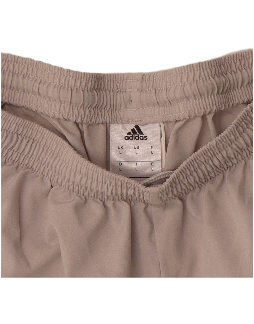 Shorts esportivos gráficos de futebol irlandês masculino ADIDAS grande poliéster cinza