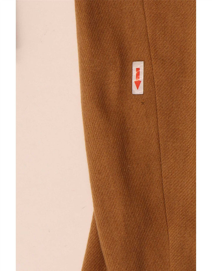 Jaqueta Blazer Masculina Hugo Boss com 3 Botões Reino Unido 42 XL Lã Bege
