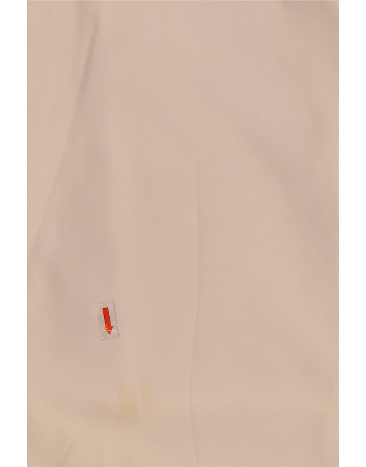 Peter Millar Mens Chino Shorts W34 Grande Poliéster Branco