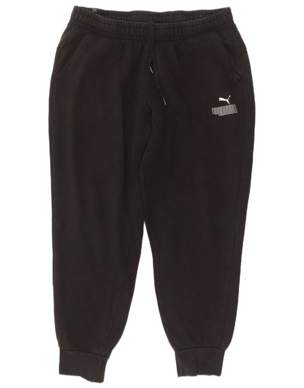 Calça de treino masculina Puma Joggers XL preto algodão