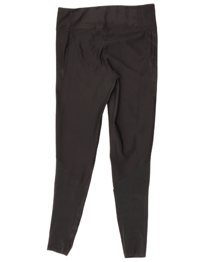 Leggings femininas Hurley UK 12 listradas pretas médias
