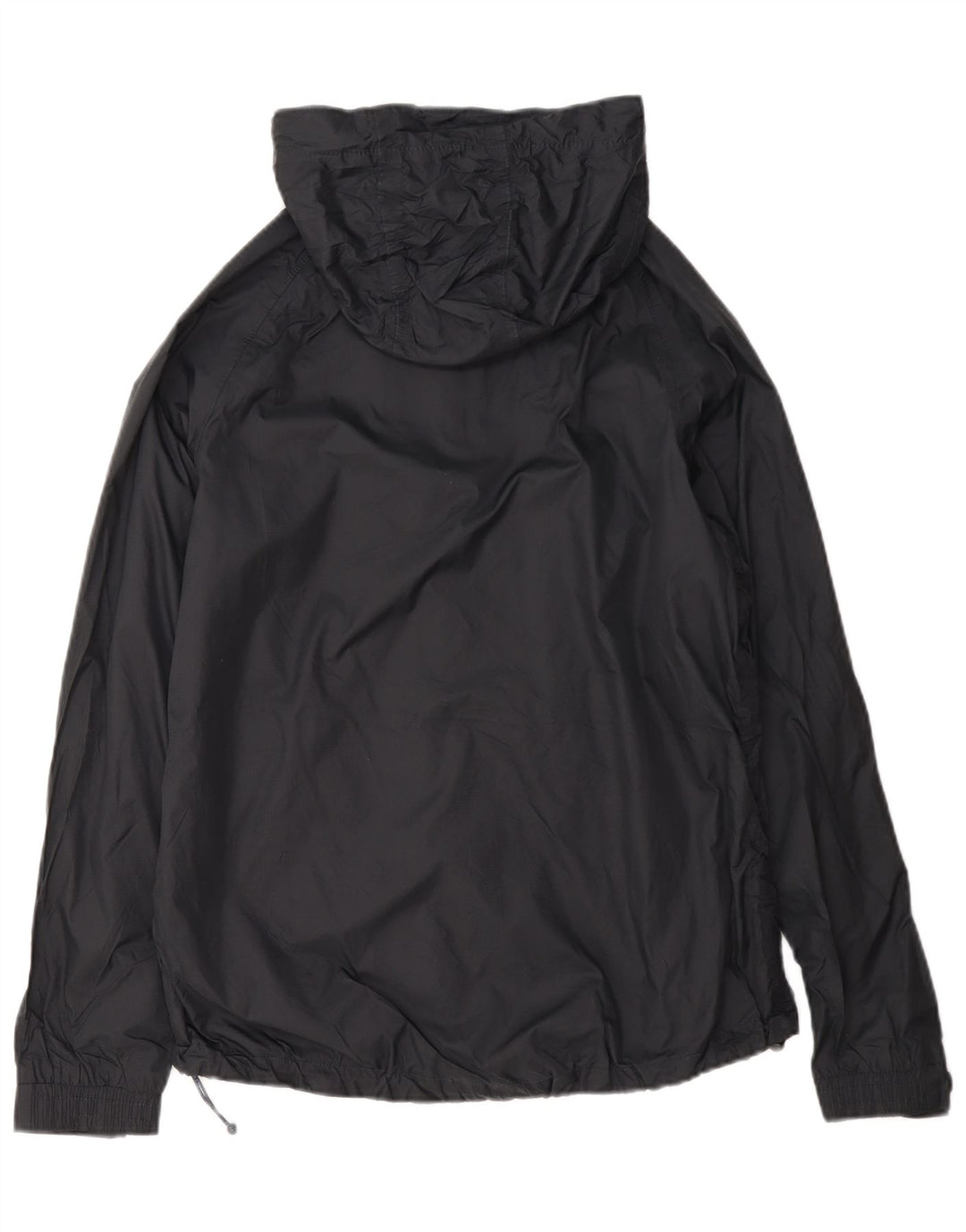 Jaqueta de chuva feminina com capuz Mountain Warehouse UK 12 nylon preto médio