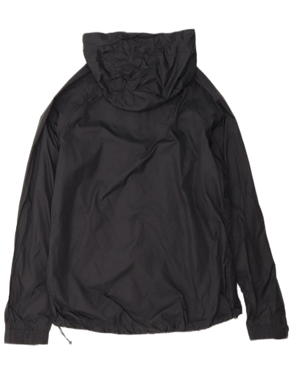 Jaqueta de chuva feminina com capuz Mountain Warehouse UK 12 nylon preto médio