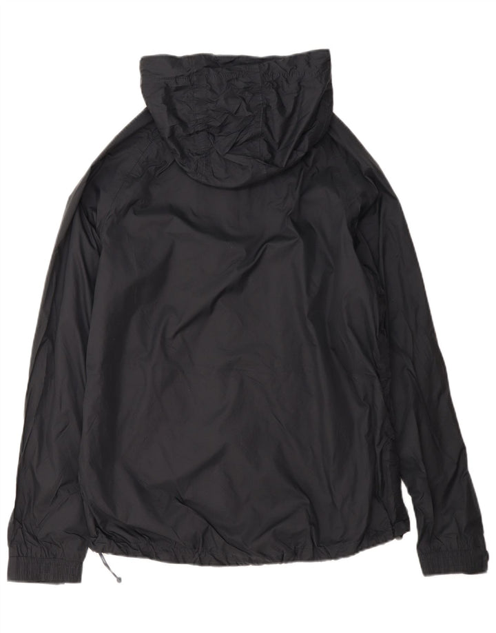Jaqueta de chuva feminina com capuz Mountain Warehouse UK 12 nylon preto médio