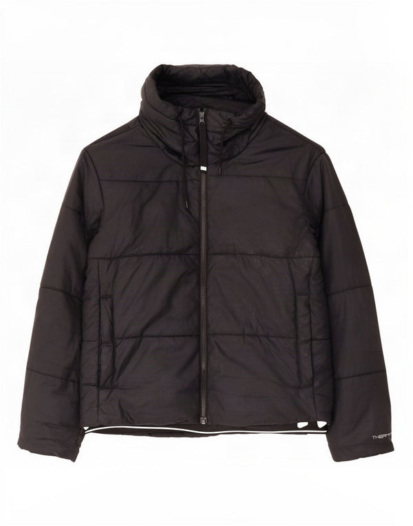 Jaqueta Nike Feminina Therma-Fit com Capuz Oversized Acolchoada UK 14 Médio Preto