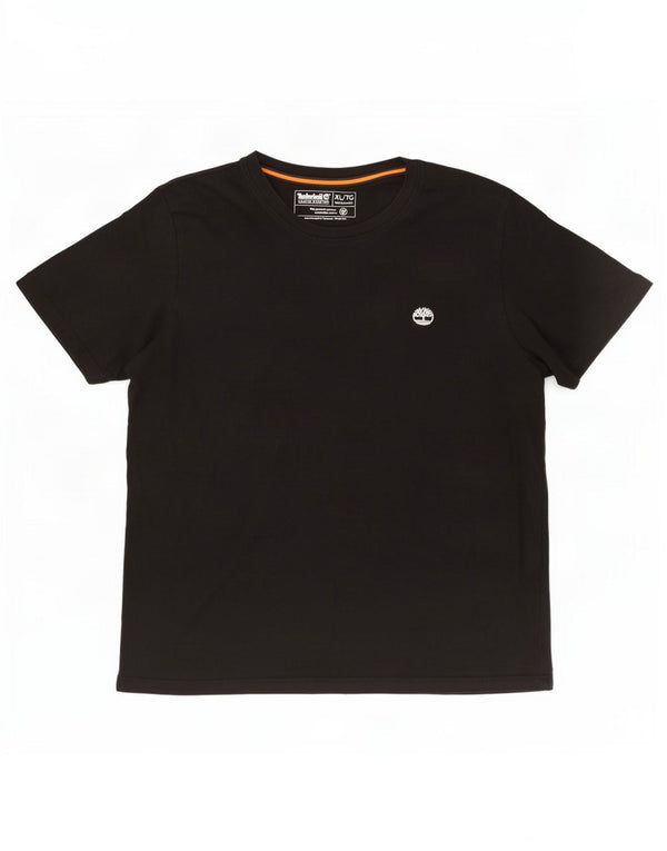 Camiseta feminina Timberland Regular Fit Top XL algodão preto