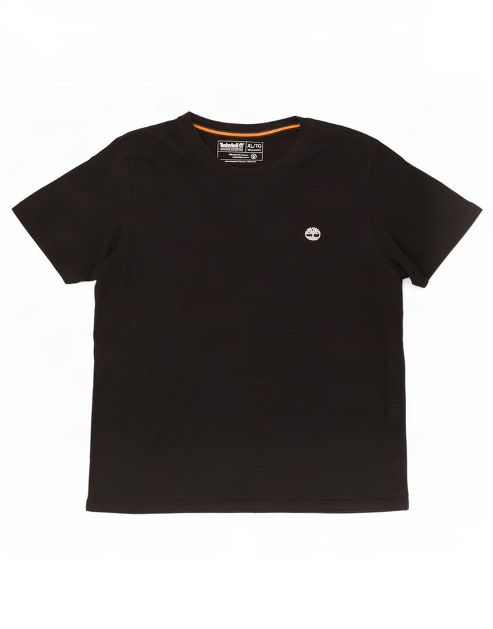 Camiseta feminina Timberland Regular Fit Top XL algodão preto