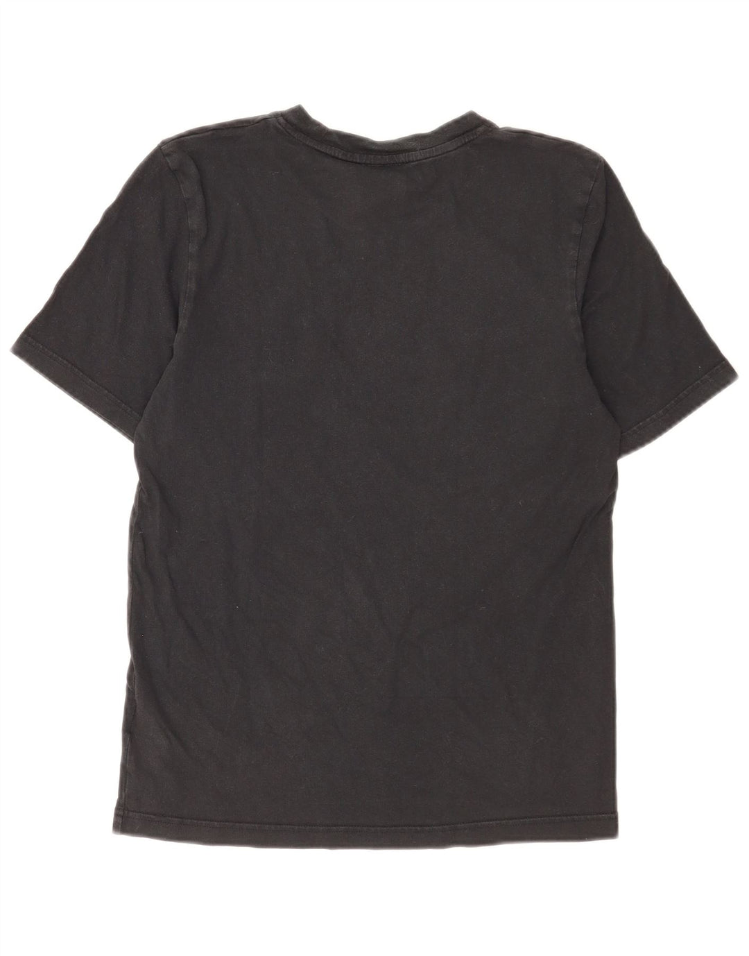 Adidas Mens Graphic T-Shirt Top Pequeno Algodão Preto