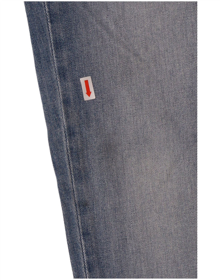 Levi's feminino 511 jeans retos W29 L26 algodão azul