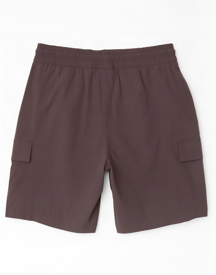 Shorts de natação masculino Gymshark Cargo grande nylon cinza