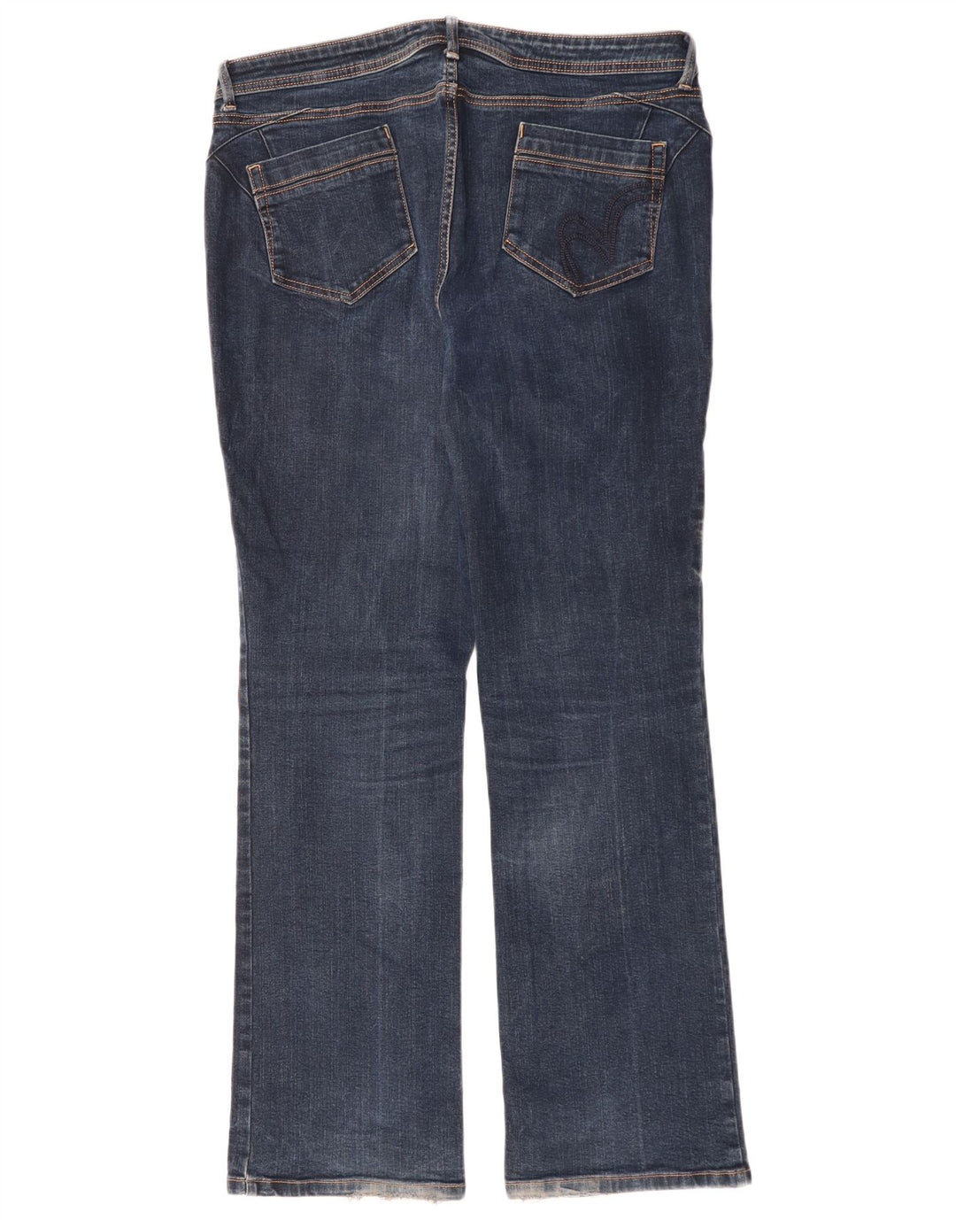 Jeans feminino Marks & Spencer Per Una Bootcut W36 L31 azul marinho