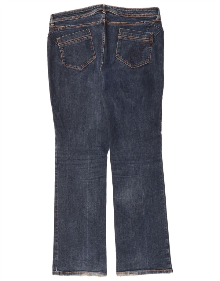 Jeans feminino Marks & Spencer Per Una Bootcut W36 L31 azul marinho