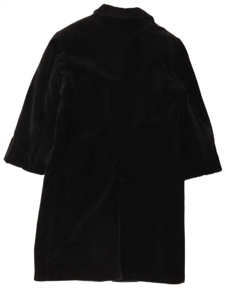 Sobretudo feminino de veludo Swish IT 46 grande algodão preto
