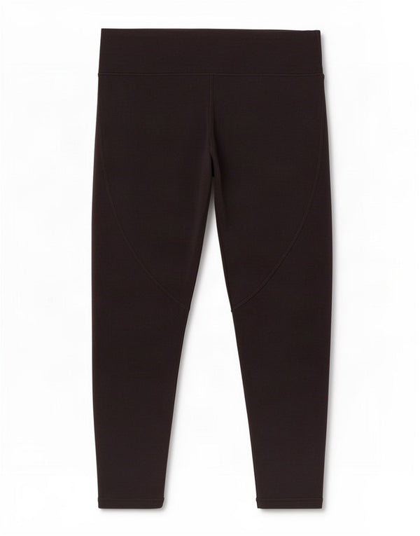 Calça legging feminina Calvin Klein UK 14 grande algodão preto