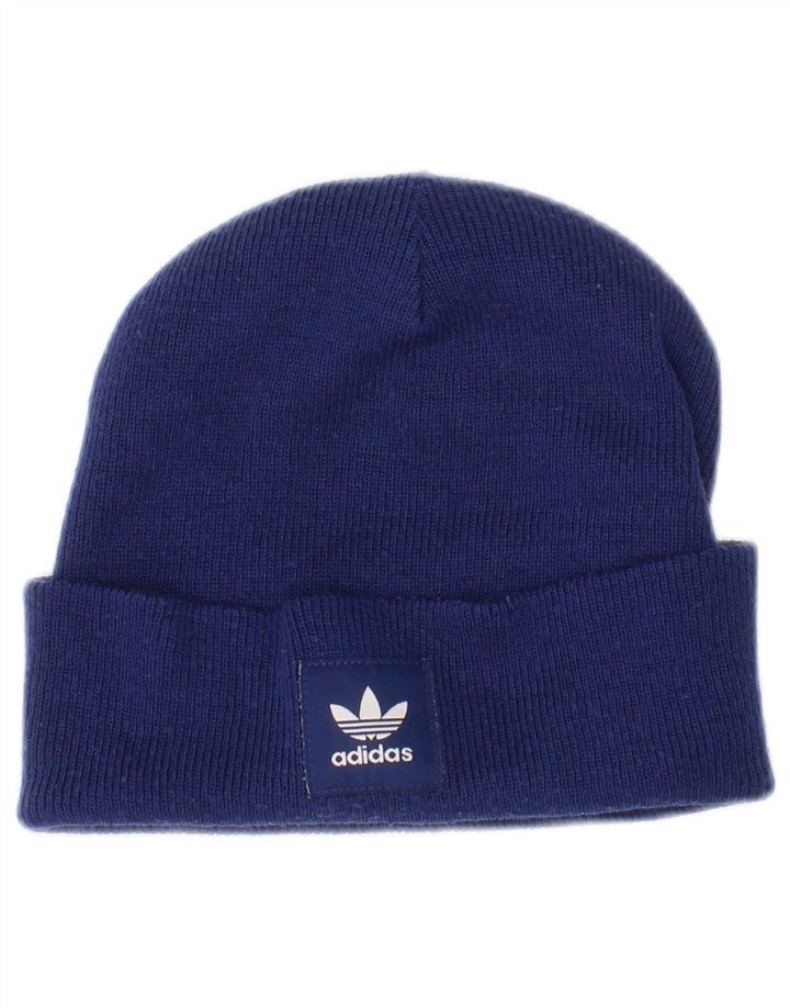 Gorro masculino Adidas tamanho único azul acrílico