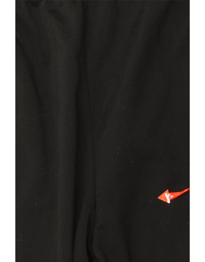 Calças de treino masculinas ADIDAS poliéster preto médio