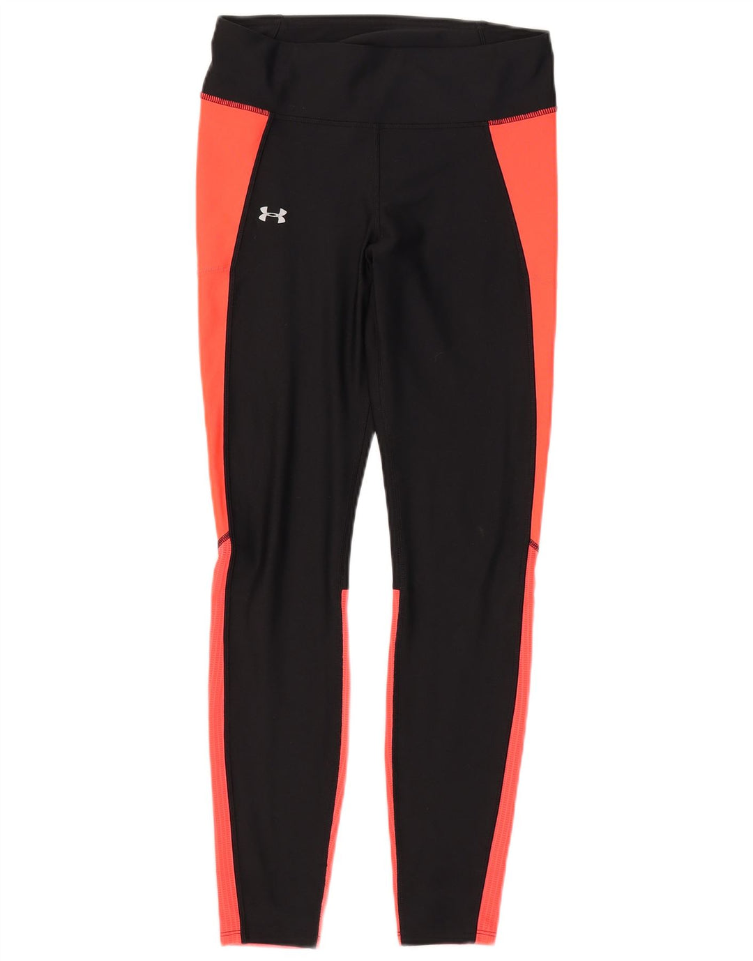 Under Armour Womens Graphic Leggings UK 12 Medium Black Colorblock
