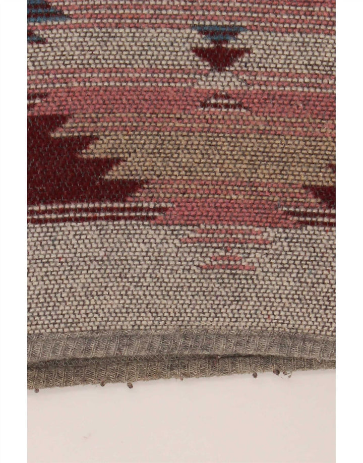 Colete masculino vintage grande multicolorido Fair Isle Aztec