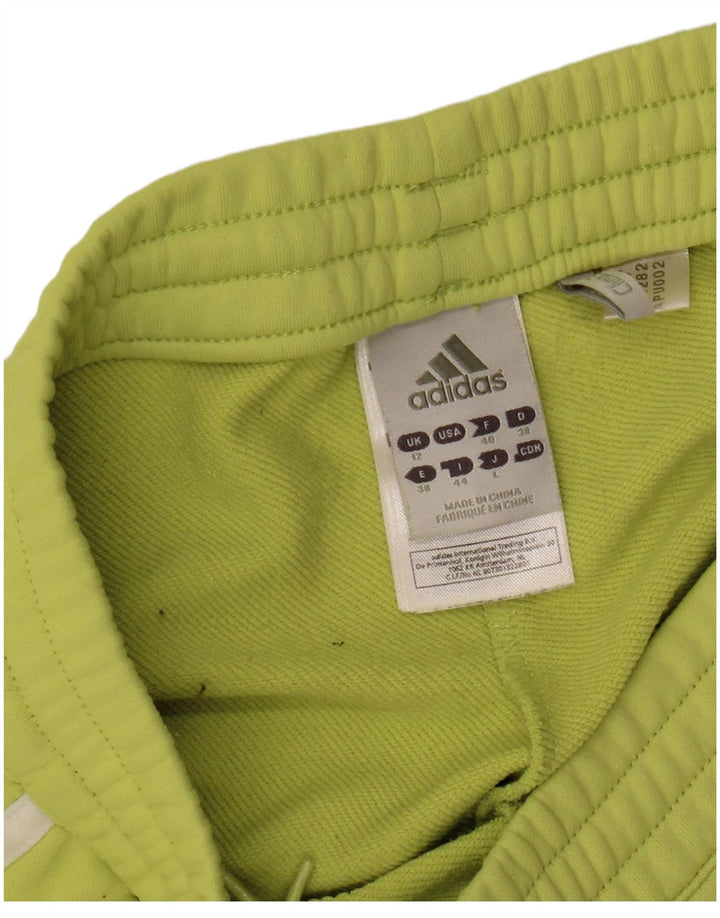 Calça Adidas Climalite Feminina UK 12 Poliéster Verde Médio