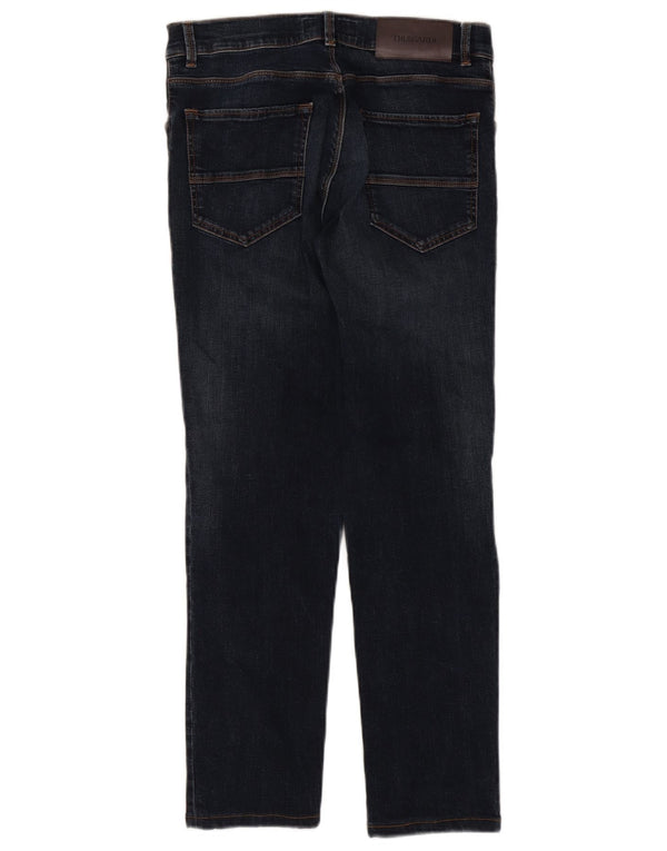 Trussardi Jeans Skinny Masculino W30 L28 Azul Algodão