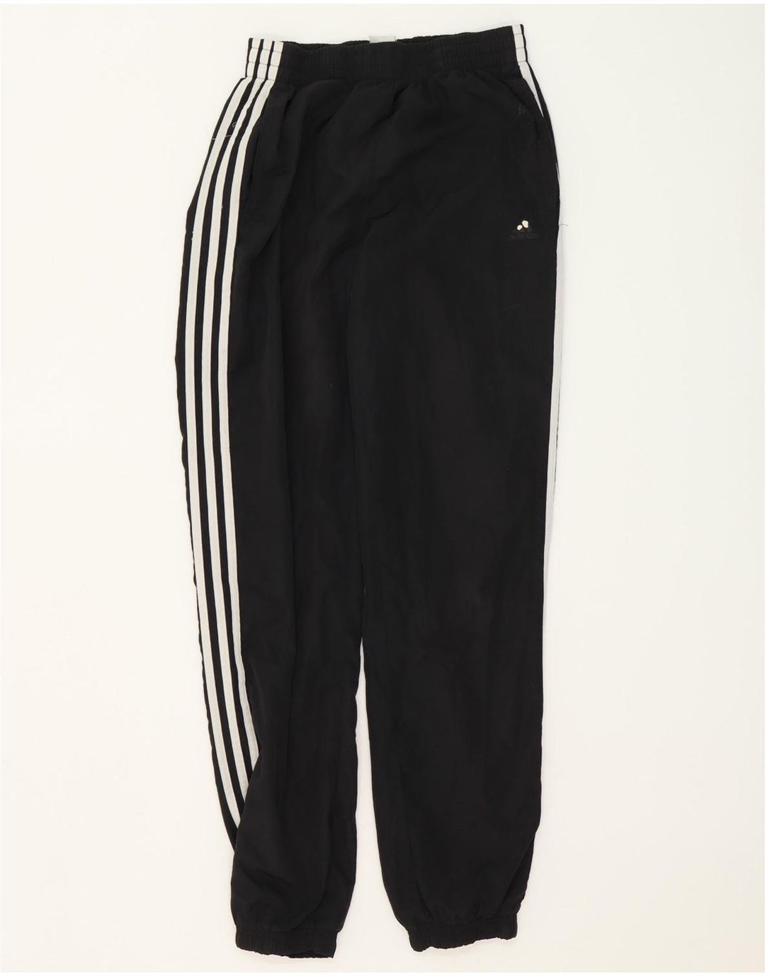 Adidas meninos calças de treino joggers 15-16 anos preto poliéster