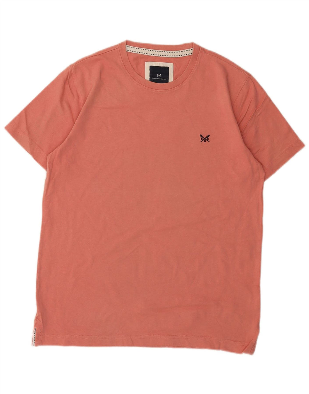 Camiseta masculina J. Crew Top laranja médio