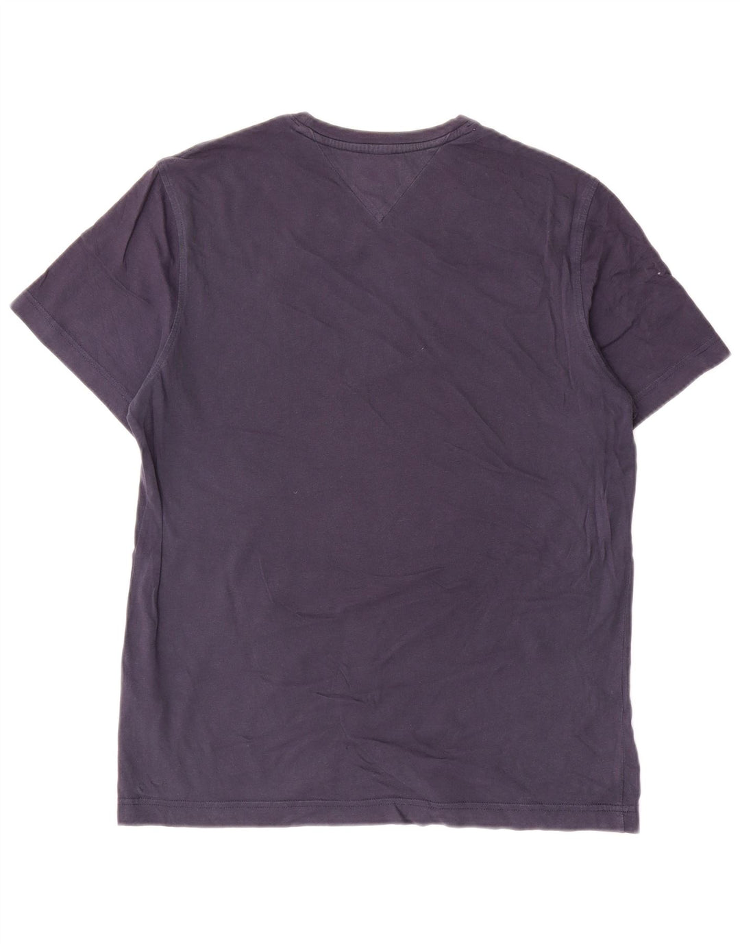 Camiseta masculina Tommy Hilfiger Top médio algodão azul marinho