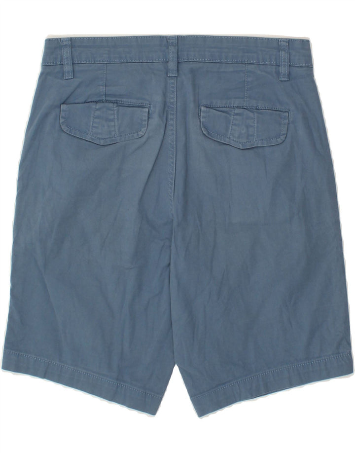 DACK'S Womens Regular Fit Chino Shorts IT 44 Medium W30  Blue Cotton Vintage Dack's and Second-Hand Dack's from Messina Hembry 